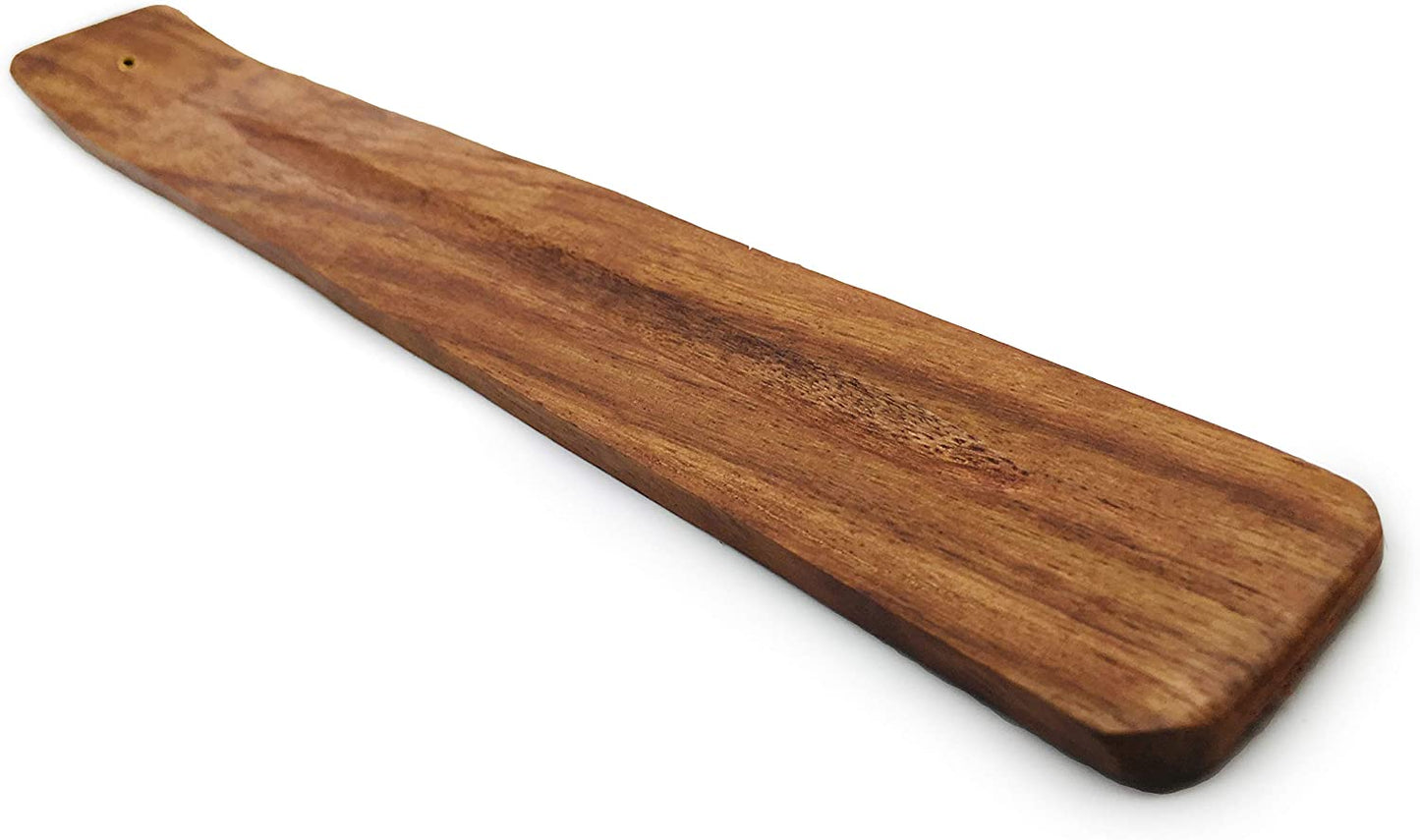 Incense Burner - Holder - Ash-Catcher, Meditation - Aroma Therapy- 12-pieces, Simple Easy Wood Canoe Incense Burners - FREE SHIPPING!
