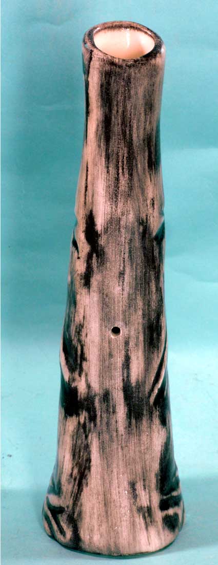Classic Vintage Earthworks Old Man Wizard Ceramic Glass Tobacco Bong Water-pipe