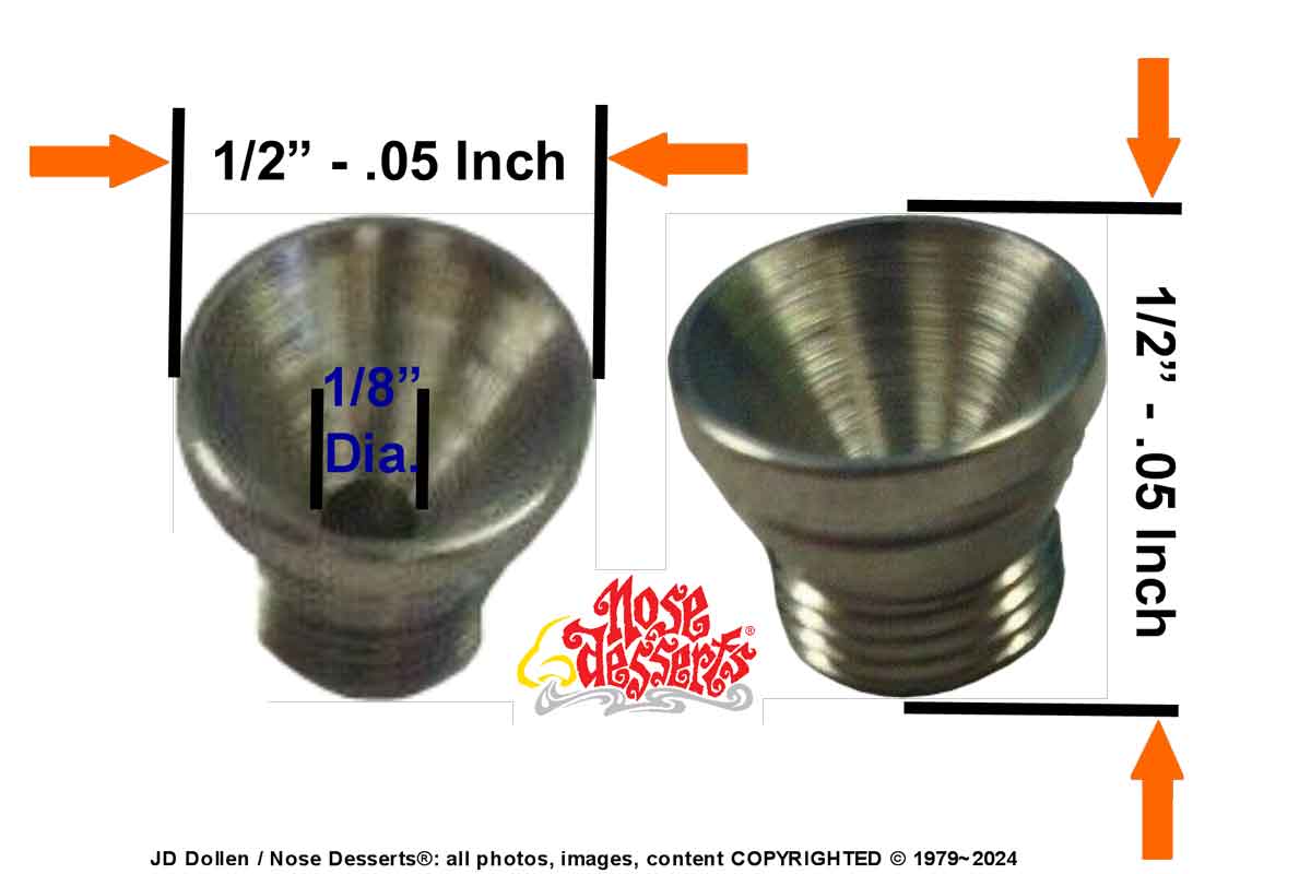 5-pc Aluminum Funnel 1 Hit Metal Bowl Part Tobacco Bong Water Pipe Ceramic Glass - FREE SHIPPING!