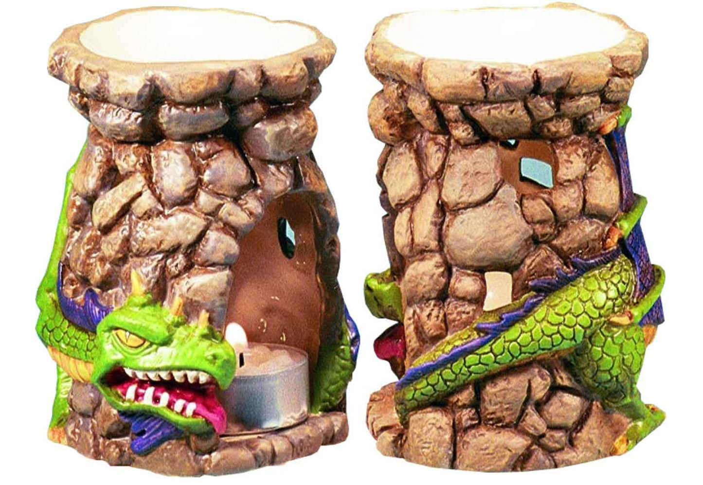 Magic Dragon Cave Fragrance Oil Diffuser Burner #2859 by Nose Desserts® USA, FREE SHIPPING!