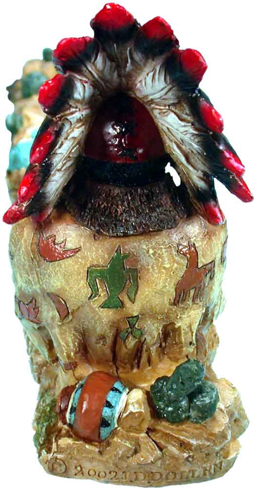 American Peace Pipe Smoking Chief Incense Stick and Cone Burner Ash-catcher by Nose Desserts®, FREE SHIPPING!