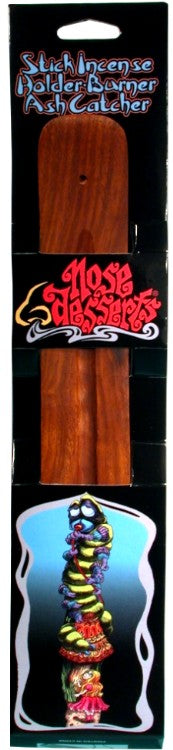 Nose Desserts Premium Incense 90~100-pcs 11-inch Sticks, U-Choose Scent, +PLUS Wood Incense Burner,
