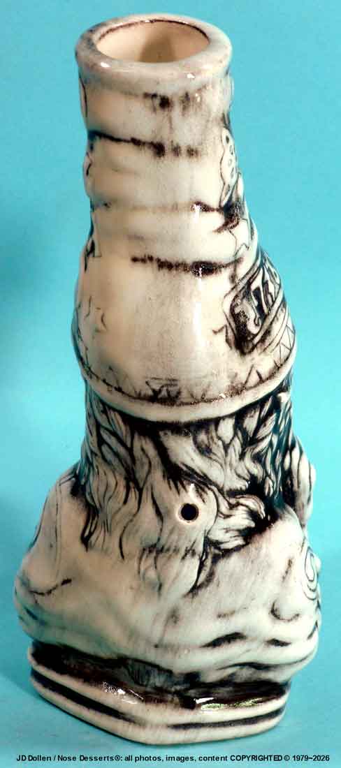 Classic Vintage Reproduction of Rumph Style, Magic Merlin Wizard SPECIAL EDITION Ceramic Glass Tobacco Bong Water Pipe, Made in USA, FREE SHIPPING!