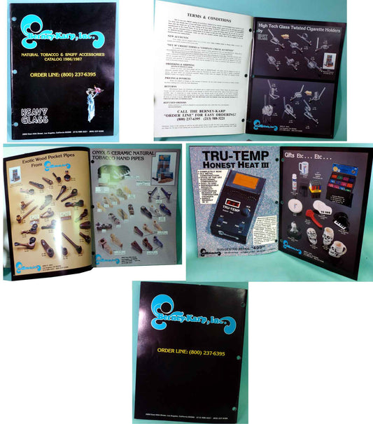 #0003: Vintage and Rare Head-Shop Paraphernalia Catalogs, Flyers, and Periodicals - Made in the USA - FREE SHIPPING!