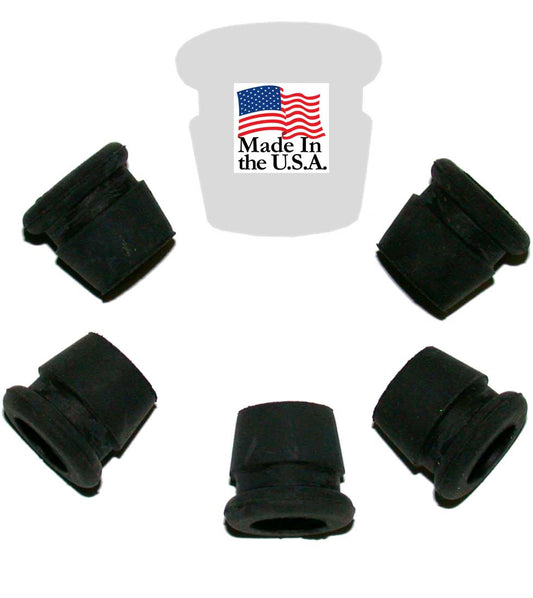 #1996:  Aluminum Water-Pipe Parts Set-Up, Tobacco Bong Hookah Ceramic Glass, 5 Pack Standard Plumbing Tapered Rubber Sealing Grommets, Conduit Pipe Part to Stop Water and Air Leakage - Lighting Conduits and Stems, FREE SHIPPING!