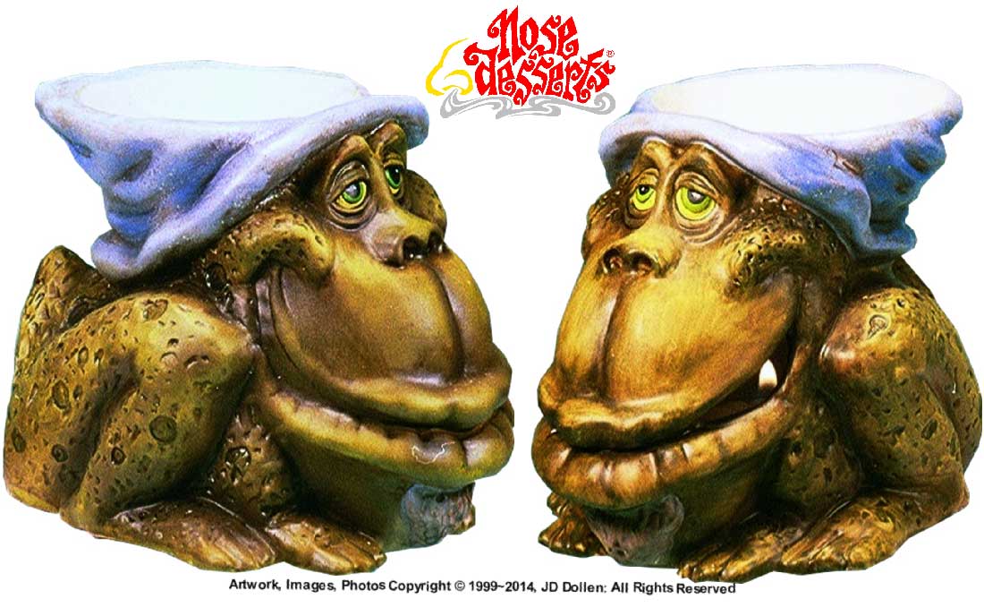 Magic Frog Wizard Fragrance Oil Diffuser Burner #2854 by Nose Desserts®, FREE SHIPPING!