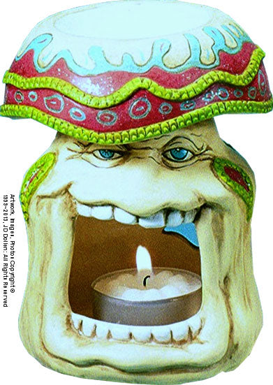 Magic MUSHROOM Wizard Fragrance Oil Diffuser Burner #2856 by Nose Desserts®, FREE SHIPPING!