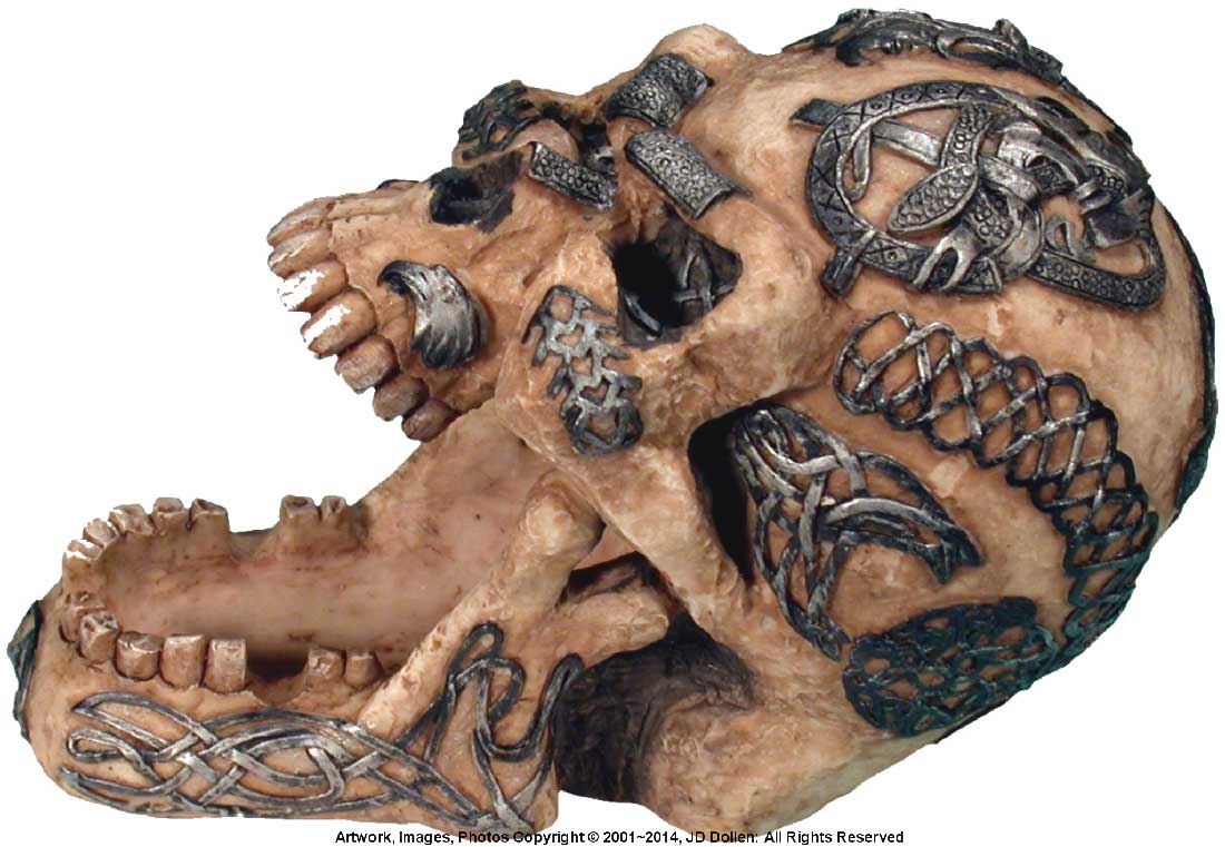 #0400-2894-08: Halloween Voodoo Demon Devil Vampire Tribal Tattoo Celtic Skull - Open Mouth - Small Ashtray Candy Dish, FREE SHIPPING!
