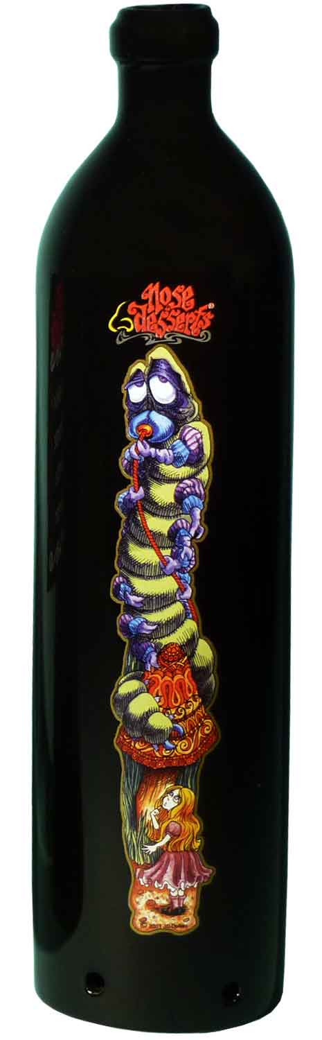 Alice in Wonderland, Magic Caterpillar on Mushroom, Smoking Bottle Incense Burner - Ash-catcher, by Nose Desserts FREE SHIPPING!