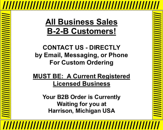 #0001:  B-2-B Business Sales Customers - NoseDesserts.com